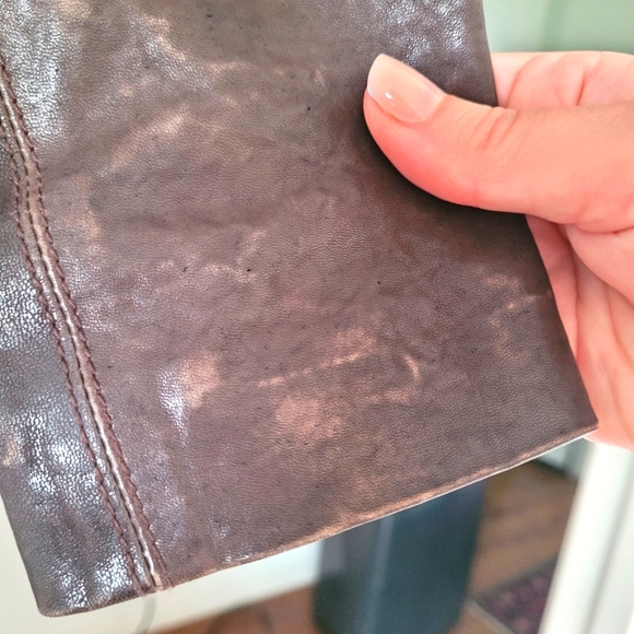 Grai Brand Leather Cropped Minimal Moto Jacket HIGH QUALITY XS - Picture 13 of 14